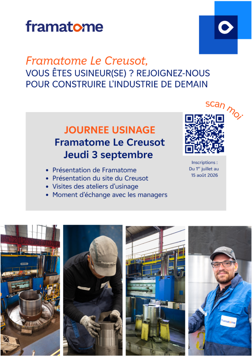 Journée usinage Framatome Le Creusot